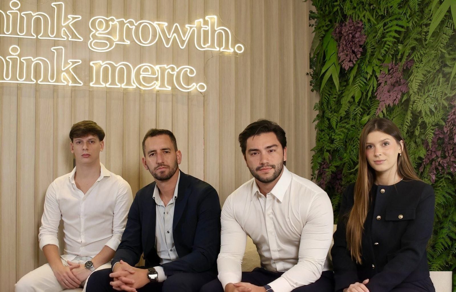 Sócios e liderança do Grupo MERC no escritório em São Paulo